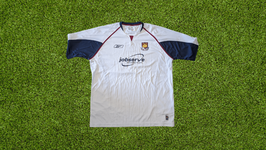 West Ham United Jersey 2005/2006 Away Football Mens Shirt