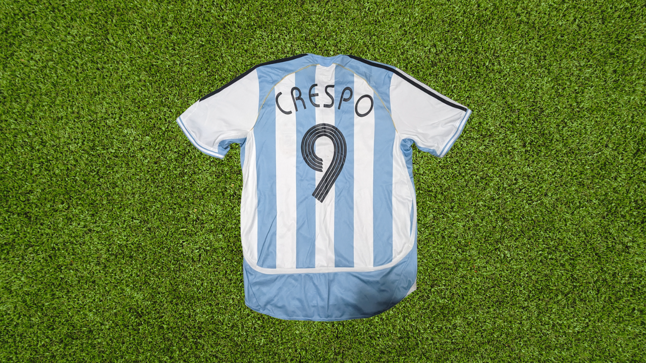 Argentina 2006 WC home x Hernan Crespo #9 (M) *Brand new with tags