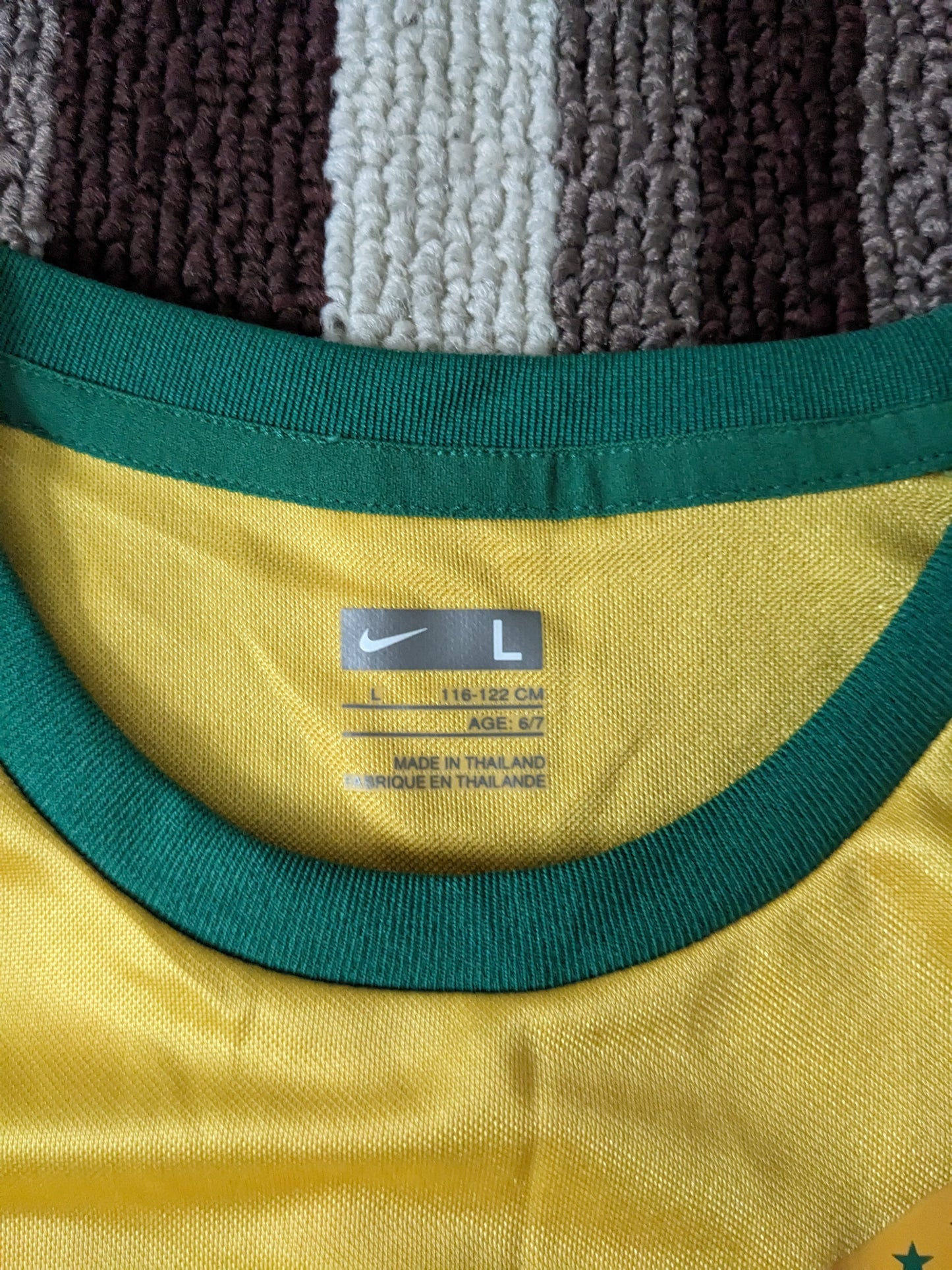 Brazil home jersey (YOUTH L) *BRAND NEW WITH TAGS