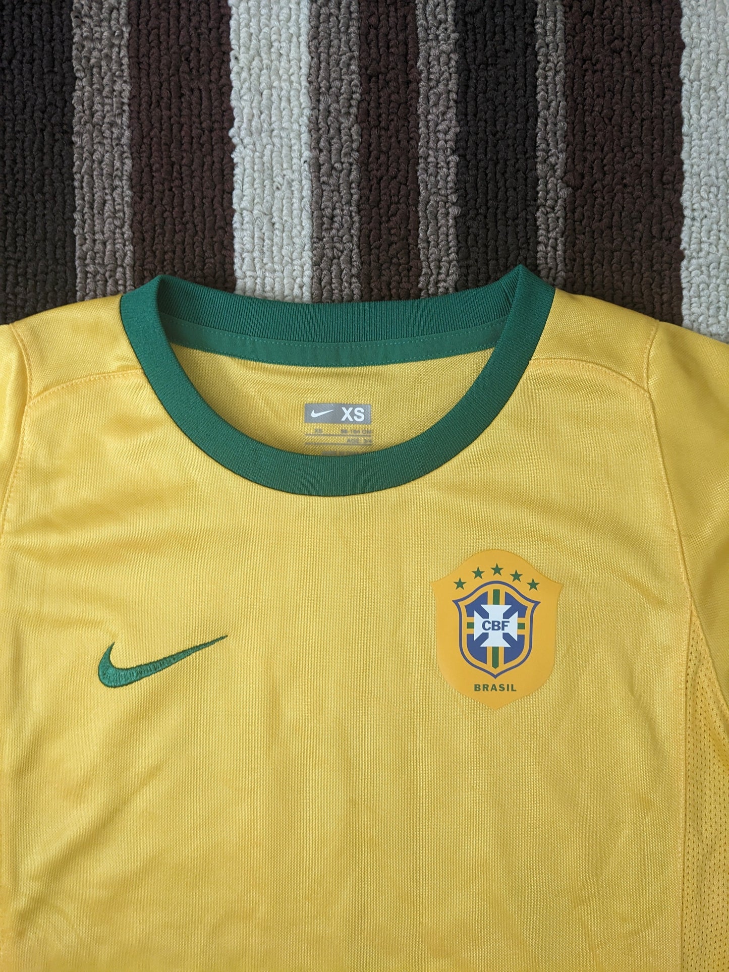 Brazil home jersey (YOUTH XS) *BRAND NEW WITH TAGS