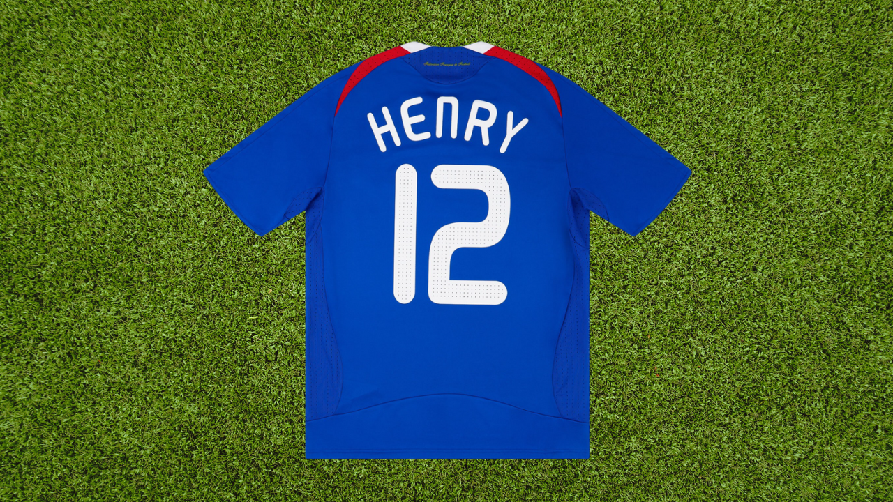 France 2008/09 home x Thierry Henry #12 (L) *Brand new with tags