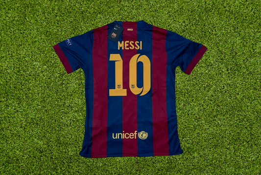 Nike FC Barcelona 2014-2015 Messi #10 Home Shirt Kit Jersey Men’s